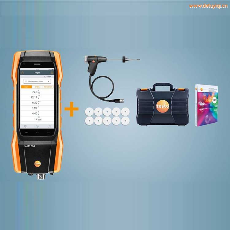 testo300LL长寿命烟气分析仪专业款1(二组分)0633 3004 82