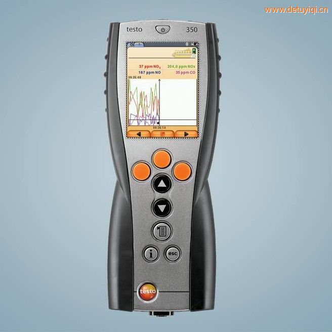 testo350烟气分析仪手操器- 蓝色新版0632 3521